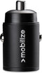 Mobilize Single USB-C Autolader Power Delivery 30W - Zwart