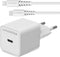 Mobilize Single USB-C Oplader Apple Lightning 1 Meter Power Delivery 20W - Wit