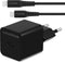 Mobilize Single USB-C Oplader Apple Lightning 1 Meter Power Delivery 20W - Zwart