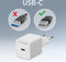 Mobilize Single USB-C Oplader Apple Lightning 1 Meter Power Delivery 20W - Wit