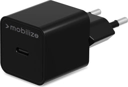 Mobilize Single USB-C Oplader Power Delivery 20W - Zwart
