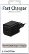 Mobilize Single USB-C Oplader Power Delivery 20W - Zwart