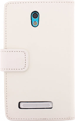 Mobilize Slim Wallet Book Case HTC Desire 500 White