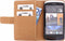 Mobilize Slim Wallet Book Case HTC Desire 500 White