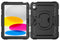 Mobilize Tablethoes geschikt voor Apple iPad 10 (2022) Hardcase Backcover | Mobilize Rotating Defender + Schouderband | Schokbestendig iPad 10 (2022) Telefoonhoesje | Anti Shock Proof + Standaard - Zwart