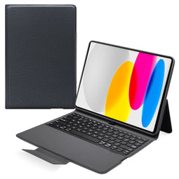 Mobilize Tablethoes geschikt voor Apple iPad 10 (2022) Hoes | Mobilize Ultimate Bluetooth Keyboard QWERTY Bluetooth Toetsenbord Bookcase - Zwart