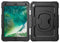 Mobilize Tablethoes geschikt voor Apple iPad 5 (2017) Hardcase Backcover | Mobilize Rotating Defender + Schouderband | Schokbestendig iPad 5 (2017) Telefoonhoesje | Anti Shock Proof + Standaard - Zwart