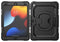 Mobilize Tablethoes geschikt voor Apple iPad 7 (2019) Hardcase Backcover | Mobilize Rotating Defender + Schouderband | Schokbestendig iPad 7 (2019) Telefoonhoesje | Anti Shock Proof + Standaard - Zwart
