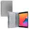 Mobilize Tablethoes geschikt voor Apple iPad Pro 10.5 Inch (2017) Hoes Aluminium | Mobilize Aluminium BT Keyboard QWERTY Bluetooth Toetsenbord Bookcase - Zilver