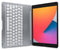 Mobilize Tablethoes geschikt voor Apple iPad Pro 10.5 Inch (2017) Hoes Aluminium | Mobilize Aluminium BT Keyboard QWERTY Bluetooth Toetsenbord Bookcase - Zilver