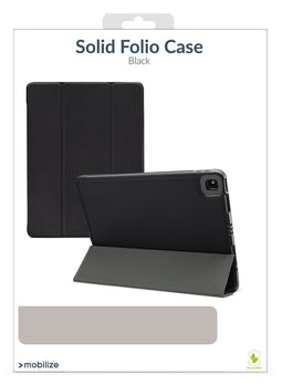 Mobilize Tablethoes geschikt voor Apple iPad Pro 11 Inch (2024) Hoes | Mobilize Solid Folio Bookcase - Zwart