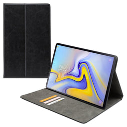 Mobilize Tablethoes geschikt voor Samsung Galaxy Tab A 10.5 (2018) Hoes | Mobilize Premium Folio Bookcase - Zwart