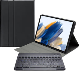 Mobilize Tablethoes geschikt voor Samsung Galaxy Tab A8 10.5 (2021) Hoes | Mobilize Detachable Bluetooth Keyboard QWERTY Bluetooth Toetsenbord Bookcase - Zwart
