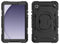 Mobilize Tablethoes geschikt voor Samsung Galaxy Tab A9 (2023) Hardcase Backcover | Mobilize Rotating Defender + Schouderband | Schokbestendig Galaxy Tab A9 (2023) Telefoonhoesje | Anti Shock Proof + Standaard - Zwart