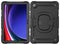Mobilize Tablethoes geschikt voor Samsung Galaxy Tab A9 Plus (2023) Hardcase Backcover | Mobilize Rotating Defender + Schouderband | Schokbestendig Galaxy Tab A9 Plus (2023) Telefoonhoesje | Anti Shock Proof + Standaard - Zwart