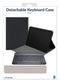 Mobilize Tablethoes geschikt voor Samsung Galaxy Tab S10 Plus Hoes | Mobilize Detachable QWERTY Bluetooth Toetsenbord Bookcase - Zwart