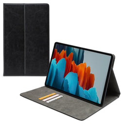 Mobilize Tablethoes geschikt voor Samsung Galaxy Tab S7 Hoes | Mobilize Premium Folio Bookcase - Zwart