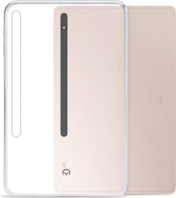 Mobilize Tablethoes geschikt voor Samsung Galaxy Tab S7 Plus Hoes Flexibel TPU | Mobilize Gelly Backcover | Doorzichtig Telefoonhoesje Galaxy Tab S7 Plus | Galaxy Tab S7 Plus Case | Back Cover - Transparant