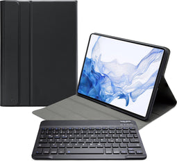 Mobilize Tablethoes geschikt voor Samsung Galaxy Tab S7 Plus Hoes | Mobilize Detachable Bluetooth Keyboard -