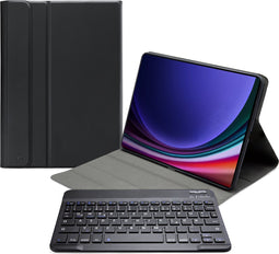 Mobilize Tablethoes geschikt voor Samsung Galaxy Tab S9 Hoes | Mobilize Detachable Bluetooth Keyboard -
