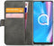 Mobilize Telefoonhoesje geschikt voor Alcatel 1SE (2020) Hoesje | Mobilize Classic Gelly Wallet Bookcase Portemonnee | Pasjeshouder voor 2 Pasjes | Telefoonhoesje voor Pinpas / OV Kaart / Rijbewijs - Zwart