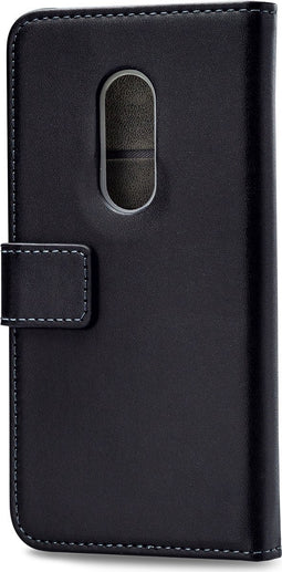Mobilize Telefoonhoesje geschikt voor Alcatel 1x Hoesje | Mobilize Classic Gelly Wallet Bookcase Portemonnee | Pasjeshouder voor 2 Pasjes | Telefoonhoesje voor Pinpas / OV Kaart / Rijbewijs - Zwart
