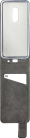 Mobilize Telefoonhoesje geschikt voor Alcatel 1x Hoesje | Mobilize Classic Gelly Bookcase | Pasjeshouder voor 1 Pasje | Telefoonhoesje voor Pinpas / OV Kaart / Rijbewijs - Zwart
