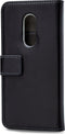 Mobilize Telefoonhoesje geschikt voor Alcatel 3 Hoesje | Mobilize Classic Gelly Wallet Bookcase Portemonnee | Pasjeshouder voor 2 Pasjes | Telefoonhoesje voor Pinpas / OV Kaart / Rijbewijs - Zwart