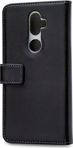Mobilize Telefoonhoesje geschikt voor Alcatel 3V Hoesje | Mobilize Classic Gelly Wallet Bookcase Portemonnee | Pasjeshouder voor 2 Pasjes | Telefoonhoesje voor Pinpas / OV Kaart / Rijbewijs - Zwart