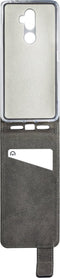 Mobilize Telefoonhoesje geschikt voor Alcatel 3V Hoesje | Mobilize Classic Gelly Bookcase | Pasjeshouder voor 1 Pasje | Telefoonhoesje voor Pinpas / OV Kaart / Rijbewijs - Zwart