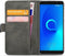 Mobilize Telefoonhoesje geschikt voor Alcatel 3X (2020) Hoesje | Mobilize Classic Gelly Wallet Bookcase Portemonnee | Pasjeshouder voor 2 Pasjes | Telefoonhoesje voor Pinpas / OV Kaart / Rijbewijs - Zwart