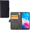Mobilize Telefoonhoesje geschikt voor Alcatel 3X (2020) Hoesje | Mobilize Classic Gelly Wallet Bookcase Portemonnee | Pasjeshouder voor 2 Pasjes | Telefoonhoesje voor Pinpas / OV Kaart / Rijbewijs - Zwart