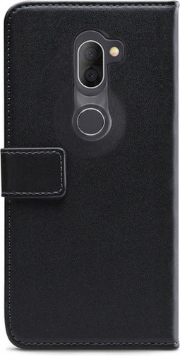 Mobilize Telefoonhoesje geschikt voor Alcatel 3X (2020) Hoesje | Mobilize Classic Gelly Wallet Bookcase Portemonnee | Pasjeshouder voor 2 Pasjes | Telefoonhoesje voor Pinpas / OV Kaart / Rijbewijs - Zwart