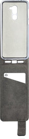 Mobilize Telefoonhoesje geschikt voor Alcatel 3x Hoesje | Mobilize Classic Gelly Bookcase Portemonnee | Pasjeshouder voor 1 Pasje | Telefoonhoesje voor Pinpas / OV Kaart / Rijbewijs - Zwart
