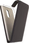Mobilize Telefoonhoesje geschikt voor Alcatel A7 Hoesje | Mobilize Classic Gelly Flipcase | Pasjeshouder voor 1 Pasje | Telefoonhoesje voor Pinpas / OV Kaart / Rijbewijs - Zwart