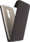 Mobilize Telefoonhoesje geschikt voor Alcatel A7 XL Hoesje | Mobilize Classic Gelly Flipcase | Pasjeshouder voor 1 Pasje | Telefoonhoesje voor Pinpas / OV Kaart / Rijbewijs - Zwart