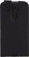 Mobilize Telefoonhoesje geschikt voor Alcatel IDOL 4s Hoesje | Mobilize Classic Gelly Flipcase | Pasjeshouder voor 1 Pasje | Telefoonhoesje voor Pinpas / OV Kaart / Rijbewijs - Zwart
