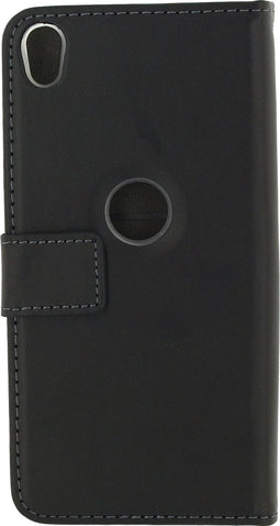 Mobilize Telefoonhoesje geschikt voor Alcatel Shine Lite Hoesje | Mobilize Classic Gelly Wallet Bookcase Portemonnee | Pasjeshouder voor 2 Pasjes | Telefoonhoesje voor Pinpas / OV Kaart / Rijbewijs - Zwart