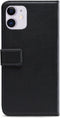 Mobilize Telefoonhoesje geschikt voor Apple iPhone 11 Hoesje | Mobilize Classic Gelly Wallet Bookcase Portemonnee | Pasjeshouder voor 2 Pasjes | Telefoonhoesje voor Pinpas / OV Kaart / Rijbewijs - Zwart