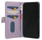 Mobilize Telefoonhoesje geschikt voor Apple iPhone 11 Hoesje | Mobilize Premium Gelly Wallet Bookcase Portemonnee | Pasjeshouder voor 3 Pasjes | Telefoonhoesje voor Pinpas / OV Kaart / Rijbewijs - Paars