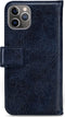 Mobilize Telefoonhoesje geschikt voor Apple iPhone 11 Pro Max Hoesje | Mobilize Elite Gelly Bookcase | Pasjeshouder voor 3 Pasjes | Telefoonhoesje voor Pinpas / OV Kaart / Rijbewijs - Blauw