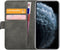 Mobilize Telefoonhoesje geschikt voor Apple iPhone 11 Pro Max Hoesje | Mobilize Classic Gelly Wallet Bookcase Portemonnee | Pasjeshouder voor 2 Pasjes | Telefoonhoesje voor Pinpas / OV Kaart / Rijbewijs - Zwart
