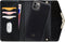 Mobilize Telefoonhoesje geschikt voor Apple iPhone 11 Pro Max Hoesje | Mobilize Gelly Velvet Uitneembare 2in1 Clutch | Pasjeshouder voor 3 Pasjes | Telefoonhoesje voor Pinpas / OV Kaart / Rijbewijs - Deep Black | Zwart