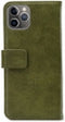 Mobilize Telefoonhoesje geschikt voor Apple iPhone 11 Pro Max Hoesje | Mobilize Elite Gelly Bookcase | Pasjeshouder voor 3 Pasjes | Telefoonhoesje voor Pinpas / OV Kaart / Rijbewijs - Groen