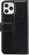 Mobilize Telefoonhoesje geschikt voor Apple iPhone 12 Hoesje | Mobilize Gelly Wallet Uitneembare 2in1 Bookcase Portemonnee | Pasjeshouder voor 3 Pasjes | Telefoonhoesje voor Pinpas / OV Kaart / Rijbewijs - Zwart