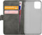 Mobilize Telefoonhoesje geschikt voor Apple iPhone 12 Hoesje | Mobilize Classic Gelly Wallet Bookcase Portemonnee | Pasjeshouder voor 2 Pasjes | Telefoonhoesje voor Pinpas / OV Kaart / Rijbewijs - Zwart