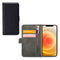 Mobilize Telefoonhoesje geschikt voor Apple iPhone 12 Hoesje | Mobilize Classic Gelly Wallet Bookcase Portemonnee | Pasjeshouder voor 2 Pasjes | Telefoonhoesje voor Pinpas / OV Kaart / Rijbewijs - Zwart