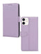 Mobilize Telefoonhoesje geschikt voor Apple iPhone 12 Hoesje | Mobilize Premium Gelly Wallet Bookcase Portemonnee | Pasjeshouder voor 3 Pasjes | Telefoonhoesje voor Pinpas / OV Kaart / Rijbewijs - Paars