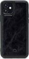 Mobilize Telefoonhoesje geschikt voor Apple iPhone 12 Mini Hoesje | Mobilize Gelly Wallet Uitneembare 2in1 Bookcase Portemonnee | Pasjeshouder voor 3 Pasjes | Telefoonhoesje voor Pinpas / OV Kaart / Rijbewijs - Zwart