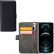 Mobilize Telefoonhoesje geschikt voor Apple iPhone 12 Pro Max Hoesje | Mobilize Classic Gelly Wallet Bookcase Portemonnee | Pasjeshouder voor 2 Pasjes | Telefoonhoesje voor Pinpas / OV Kaart / Rijbewijs - Zwart